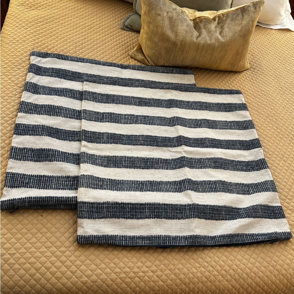 RH | Linen Blend Pillow Covers (Set of 2)